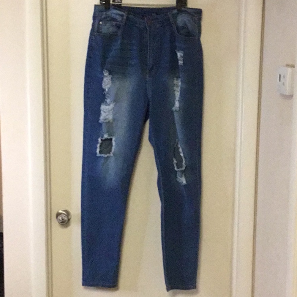 Fashion Nova Ripped Jeans